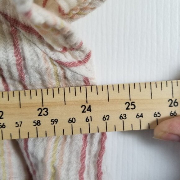 4our Dreamers 3x Gauzy Striped Top - Picture 6 of 7